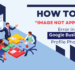 How to Fix “Image Not Approved” Error in Google Business Profile Photos